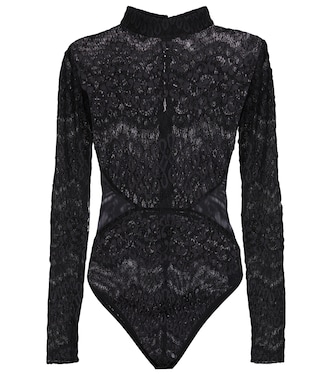 Body aus Guipure-Spitze | Safiyaa