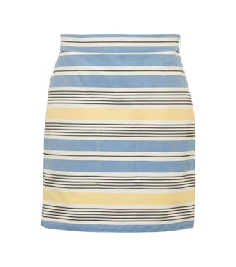 Pere striped cotton miniskirt | Max Mara