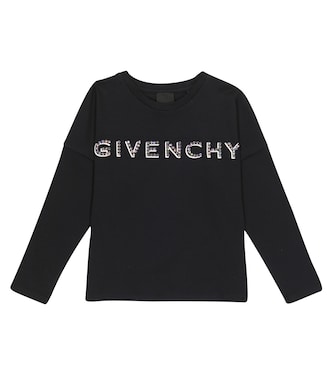 Logo long-sleeved T-shirt | Givenchy Kids
