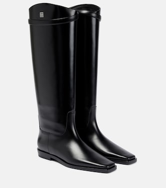 Leather knee-high boots | Toteme