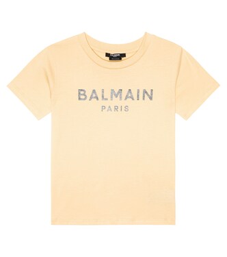 Logo cotton T-shirt | Balmain Kids
