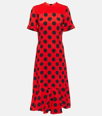 Robe midi à pois | Marni