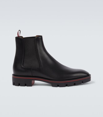 Alpinosol leather Chelsea boots | Christian Louboutin