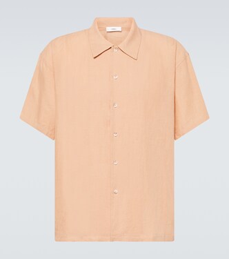 Oversize-Hemd aus Leinen | Commas