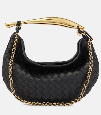 Sardine Chain Intrecciato leather shoulder bag | Bottega Veneta