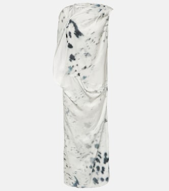 Robe midi en satin | Jacques Wei