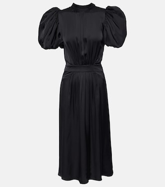 Dawnana embellished puff-sleeve gown | Rotate