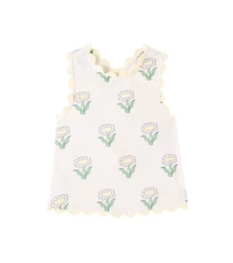 Floral cotton top | Stella McCartney Kids