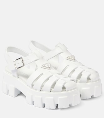 Monolith platform sandals | Prada