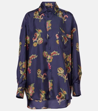 Printed silk shirt | Etro