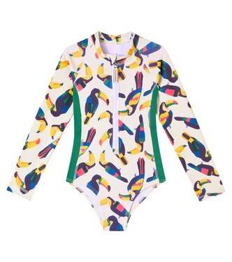 Beak The Toucan rashguard swimsuit | Roarsome