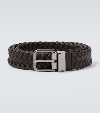 Braided leather belt | Dolce&Gabbana