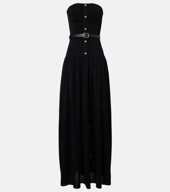 Robe longue bustier | Self-Portrait