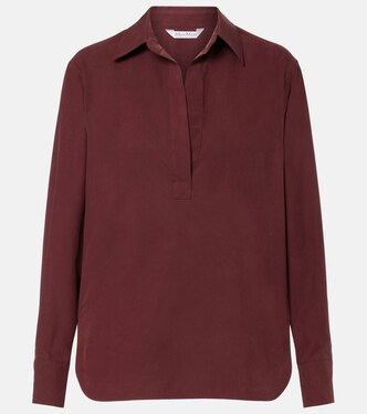 Mirko silk crêpe blouse | Max Mara
