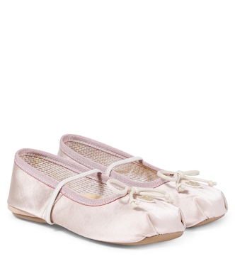 缎布芭蕾舞平底鞋 | PèPè