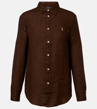 Logo linen shirt | Polo Ralph Lauren