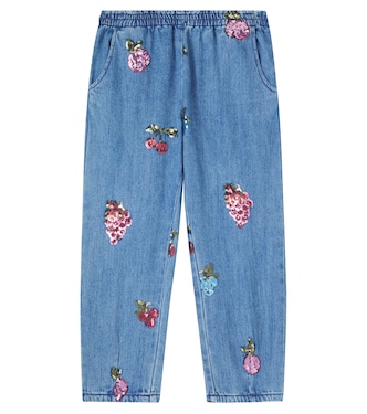 Jeans Magot mit Pailletten | Konges Sløjd