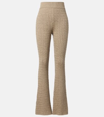 Bihar cashmere-blend flared pants | Loro Piana