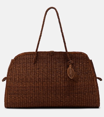 Turismo Large raffia bowling bag | Jacquemus