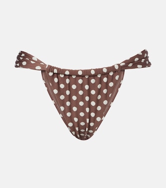 Sandra polka-dot bikini bottoms | Montce