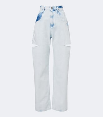 Cutout wide-leg jeans | Maison Margiela