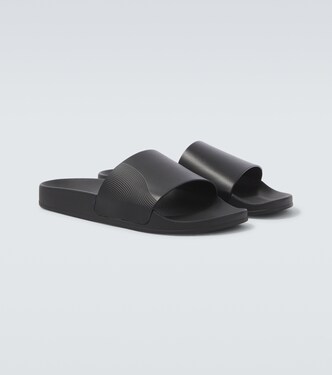 Humberto leather slides | Frescobol Carioca