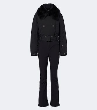 Traje de esquí con borrego y cinturón | Moncler Grenoble