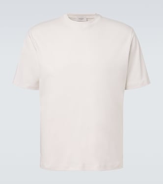 Cotton and silk jersey T-shirt | Agnona