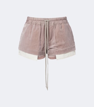 Fog velvet shorts | Rick Owens