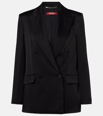 Blazer cruzado Arca de satén | Max Mara