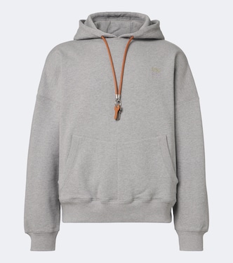 Anagram cotton fleece hoodie | Loewe