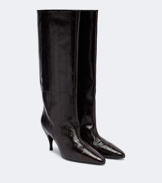 Silhouette leather knee-high boots | Herbert Levine