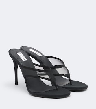 Zehensandalen Infra aus Tüll | Alaïa