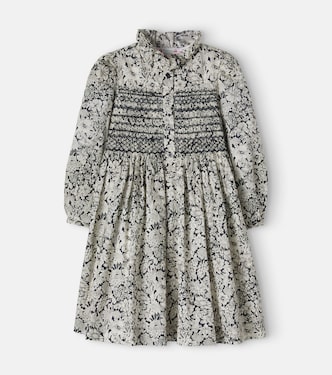 Marjolaine floral smocked cotton dress | Bonpoint