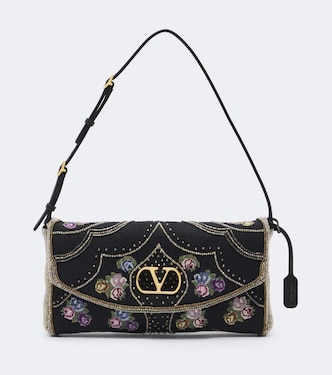 DeVain Small embellished shoulder bag | Valentino Garavani