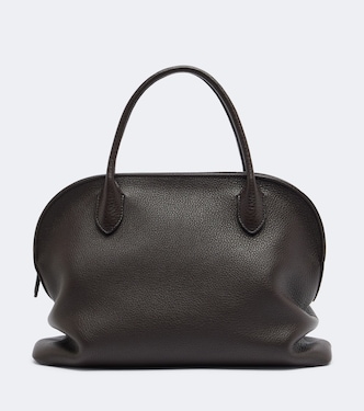 Agnes Small leather top-handle bag | The Row
