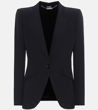Crêpe blazer | McQueen