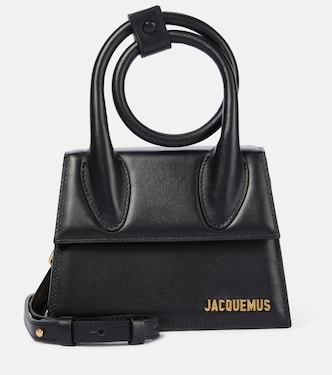 Le Chiquito Noeud leather tote bag | Jacquemus