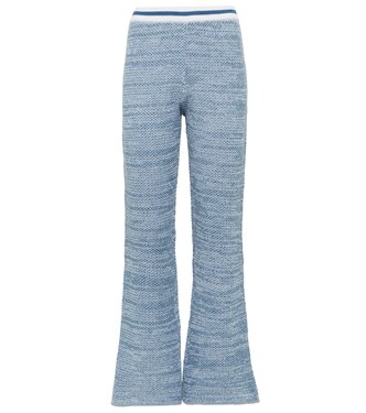 Azzurra Knit Venus flared pants | The Upside