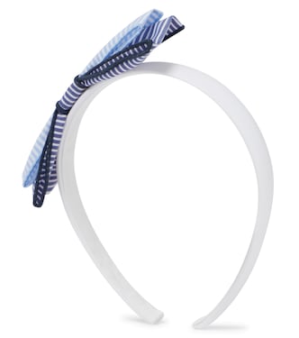 Bow-embellished headband | Il Gufo