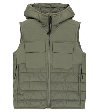 Goggle technical puffer vest | C.P. Company Kids
