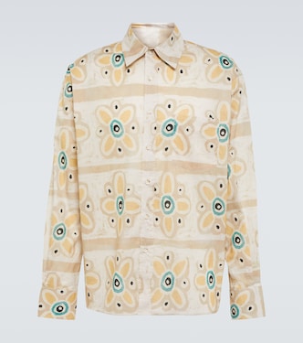 Printed cotton shirt | Commas