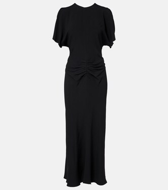 Crêpe midi dress | Victoria Beckham