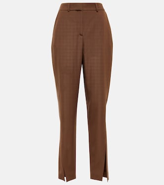 Pantalon tapered en laine | Balmain