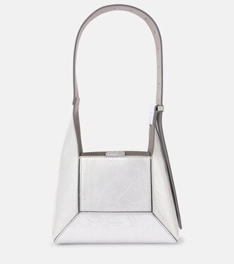 Diamond Small embellished leather shoulder bag | Jimmy Choo