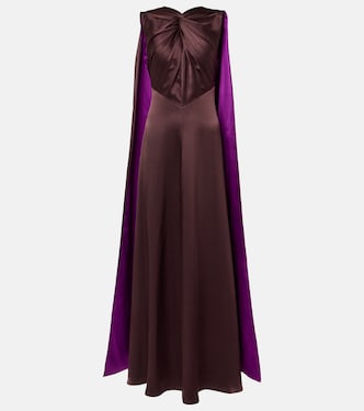 Amanita silk cocktail dress | Roksanda