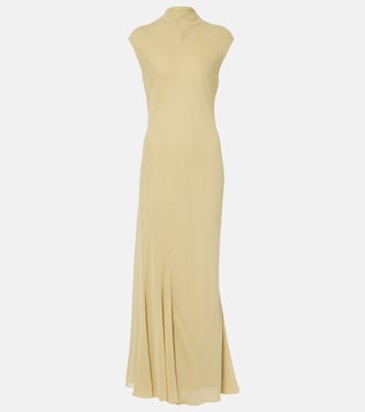 Erin silk chiffon maxi dress | Tove