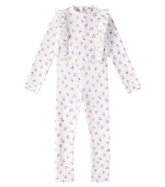 Linette floral rashguard swimsuit | Louise Misha