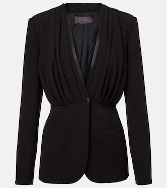 Gradi draped crêpe jacket | Max Mara