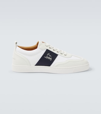 Retero leather and canvas sneakers | Christian Louboutin